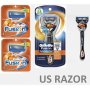 *9 FLEX BALL Gillette FUSION Razor Blades Cartridges Refills Flexball Shaver fit Proglide 