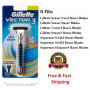 Gillette Vector 3 Razor Handle Fit Sensor Excel Men Women blade Refill Cartridge