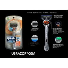 Gillette FUSION Proglide Silver Touch FLEX BALL Manual Razor FlexBall handle