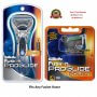 5 Gillette Fusion Proglide Power Blades + Razor 