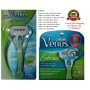 5 Gillette Venus Embrace Razor Blades Cartridges Refills Handle