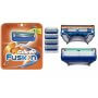 4 Gillette Fusion Razor Blade Cartridge Refill Flexball 