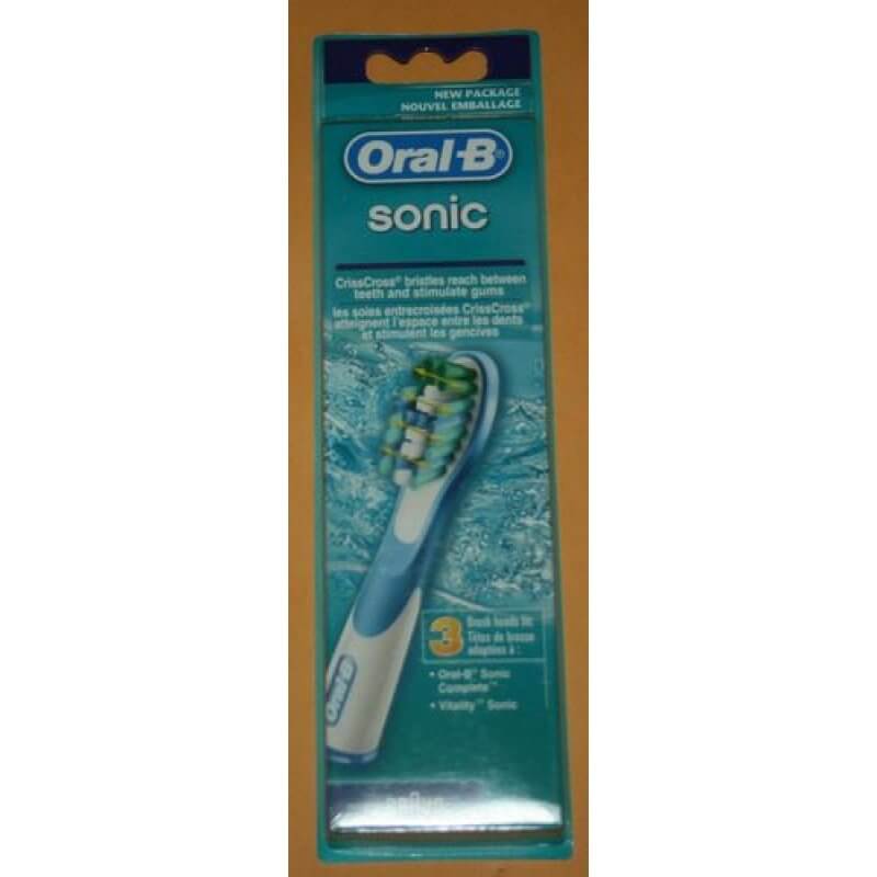 kjole Gladys silke 3 Oral B Sonic Complete tooth Brush Heads Sonicare Electric Tooth
