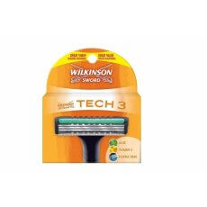 4 Wilkinson Tech3 Blades Shaver Cartridges Refills Fit Schick SubZero Razor 