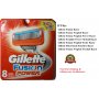 8 Gillette Fusion Power Razor Blades Shaver Replacement Cartridges Refills 