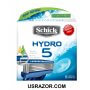 8 Schick Hydro5 Razor Blades Refills Shaver Cartridges 