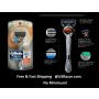 Gillette Fusion Proglide Silver Touch Flexball Razor 