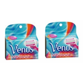 8 Gillette Venus Vibrance Razor Blades Refills Cartridges  