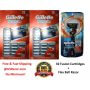 33 FLEXBALL Gillette FUSION Proglide Manual Razor Blades Cartridge Refill Shaver