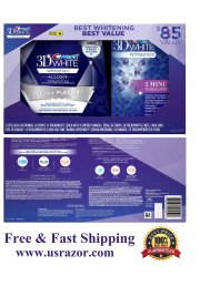 56 Crest 3d Supreme FlexFit 5 Minute Touch up Whitestrips White Strips Whitening