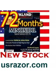 72 Months Kirkland Minoxidil 5 Hair Loss Regrowth Treatment GENERIC ROGAINE 