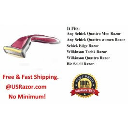 Schick Quattro Women Razor Blade Shaver Quatro Handle  