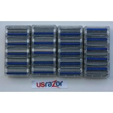 20 Schick Hydro 3 Razor Blades Hydro3 Refills Cartridges Shaver Fit Hydro5 Silk