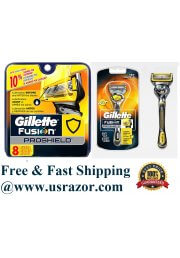 9 Gillette Proshield Fusion Flexball Razor Cartridges Flex Ball Shaver Blades