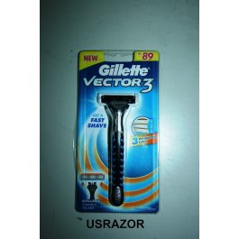 Gillette V3 Razor Fits Sensor Excel Blade Cartridges Refill Shaver Handle 