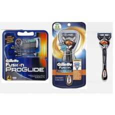 5 Gillette FUSION Proglide FLEXBALL Manual Razor Blades Cartridge Refills Flex Ball Shaver 