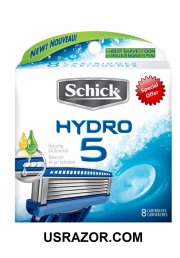8 Schick Hydro5 Razor Blades Refills Shaver Cartridges 