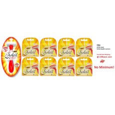 34 Bic Soleil Razor Blades Fits Schick Quattro Women