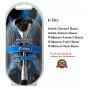 Xtreme3 Razor Fit Schick Wilkinson Subzero Blades Shaver handle 2 Refills HD