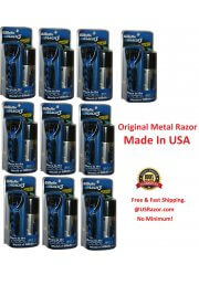 10 Gillette Mach3 RAZOR Handle 2 Blades Cartridges Shaving Gel MACH 3 Shaver USA 