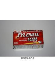 100 Tylenol Extra Strength Pain Fever Reducer Acetaminophen 500 mg Caplets Adult