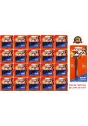 101 Gillette Trac II Razor Cartridges Refills Non Lubricant Blades