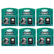 48 WILKINSON FX DIAMOND BLADES FT SCHICK TRACER RAZOR CARTRIDGES REFILLS GERMANY