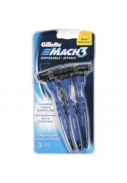 12 Gillette Mach3 Disposable Razors Mach 3 Blades 4x3 Packets