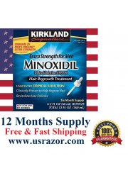12 Months Kirkland 5% Minoxidil Hair Loss Regrowth Treatment GENERIC Rogaine
