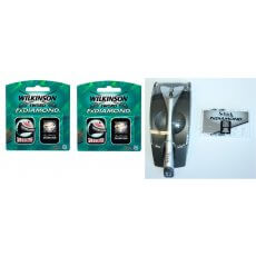 18 Wilkinson FX Diamond Blades Ft Schick Tracer Razor Cartridges Refills Germany 