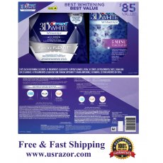 56 Crest 3d Supreme FlexFit 5 Minute Touch up Whitestrips White Strips Whitening