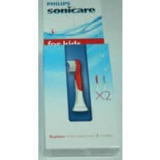 2 Philips Sonicare Electric Tooth Brush Head Kids Age 4 HX6032 