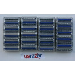 20 Schick Hydro 3 Razor Blades Hydro3 Refills Cartridges Shaver Fit Hydro5 Silk 