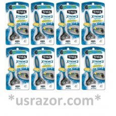 32 Schick Xtreme3 Disposable Razor Wilkinson Handle Shaver Xtreme 3 Blades