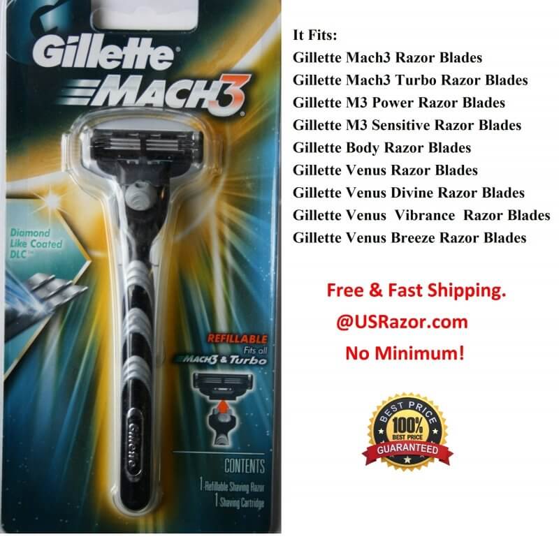 Schaap Onschuld uit Gillette Mach3 RAZOR Handle Refill Cartridge Shaver Use W Turbo