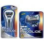 6 Gillette Fussion Proglide Blades + Razor with 2 Cartridges