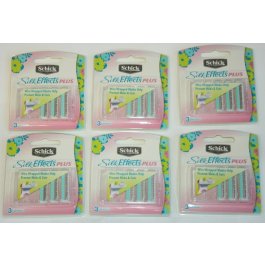 18 Schick Silk Effects Plus Women Razor Blades 