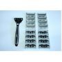 17 Schick Quattro Men Refills Cartridges Blades Ft Titanium Razor Shaver Germany 