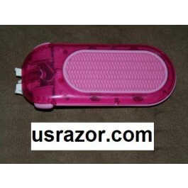 1 GILLETTE SENSOR WOMAN WOMEN Excel Razor Handle Shaver Pink Open  