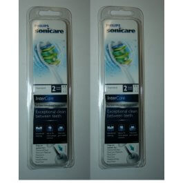 4 Philips Sonicare InterCare Replacement ToothBrush Heads Standard HX9002 Sealed 