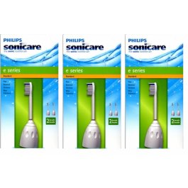 6 Sonicare Elite Standard Electric Tooth Brush Heads E Series Advance  
