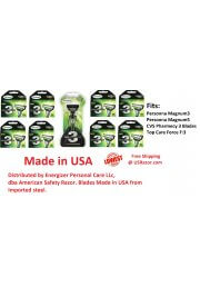 41 Personna Magnum3 Razor Blade Cheaper Than Gillette Schick Cartridges 