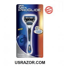 Gillette FUSION Proglide Razor Shaver Handle+1 Refill  
