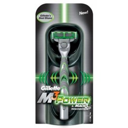 Gillette M3 Power Razor Mach3 Handle Shaver Blade New 