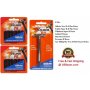 51 Gillette Trac II Razor Blades + 1 Razor 7 Clock P II