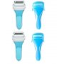 ** 4 Schick Intuition Razor Handle Women Shaver fit pomegranate Milk Honey Blade