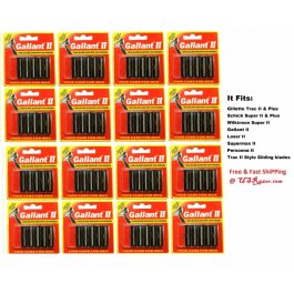 80 Gallant Blades Fits Gillette Trac II Plus Razor Twin Cartridge 