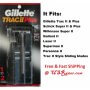 Gillette Trac II Original Metal Razor Shaver Handle 
