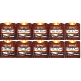 100 Wilkinson Plus Blade Cartridges Refill Ft Schick Gillette Trac II Atra Razor  