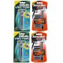 4 Gillette Vector Supermax Fits Atra Trac II Plus Razor Blades Cartridges Handle 